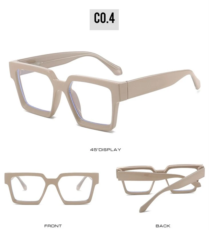 Square Frame Anti Blue Glasses