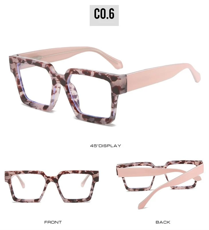 Square Frame Anti Blue Glasses